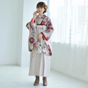 袴 レンタル 卒業式 袴 2尺袖着物 袴 17...の詳細画像1