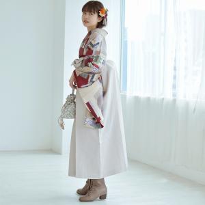 袴 レンタル 卒業式 袴 2尺袖着物 袴 17...の詳細画像2