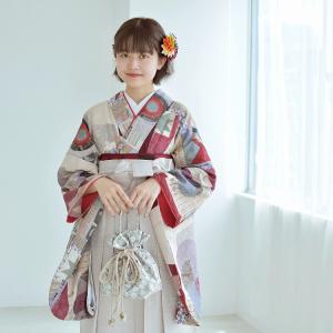 袴 レンタル 卒業式 袴 2尺袖着物 袴 17...の詳細画像4