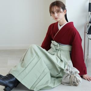 袴 レンタル 卒業式 2尺袖着物 袴 17点セッ...の商品画像