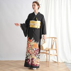 黒留袖 レンタル 50代 留袖 フルセット 着物...の商品画像