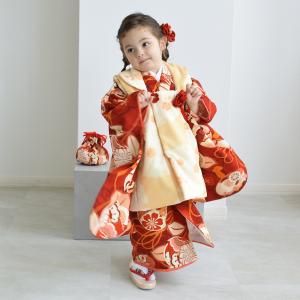 レンタル 七五三 3歳 女の子 京舞 雪輪に梅・...の商品画像