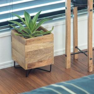 鉢カバー FiberCray ファイバークレイ 7号鉢用 white 白 観葉植物