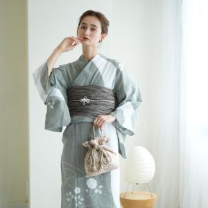 utatane 兵児帯 浴衣 綿麻 清江絞り 有松染め へこ帯 トンボ・菱