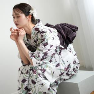 utatane 浴衣 セット レディース フリーサイズ 3点セット 浴衣/帯/下駄