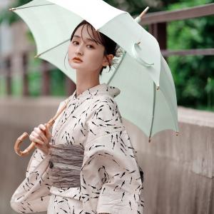 浴衣 レディース セット utatane 浴衣 3点セット 高級変わり織 水鏡きらりメダカ 夕暮れベージュ フリーサイズ 浴衣・帯・下駄付き 兵児帯 ベージュ ●