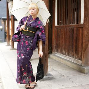浴衣 レディース セット ニコアンティーク フリ...の商品画像