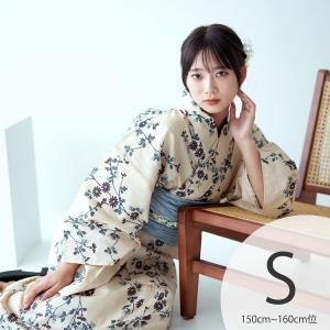 レディース 浴衣 ３点セット 浴衣 帯 下駄 オーガニックコットン