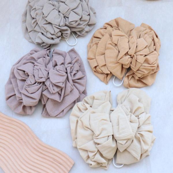 作り帯 浴衣 ボリュームフラワー utatane レトロ 兵児帯 くすみカラー ナチュラル 大人 帯...