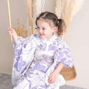 浴衣セット 子供 女の子 浴衣 2歳 3歳 4歳 5歳 6歳 7歳 8歳 9歳 10歳 11歳 12歳 13歳 14歳 15歳 夏 結び帯 帯止め 巾着袋 セット 和装 和服 お祭り Ethf トヨワストア 通販 カプリィ着物美人 女の子浴衣 帯