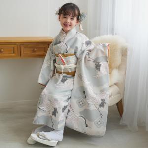 七五三 着物 7歳 フルセット 購入 ひよこ商店 女の子 四つ身 白茶鳳凰