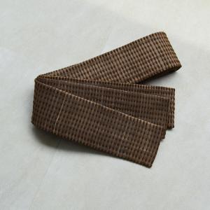 帯 角帯 メンズ 誉田屋源兵衛 芭蕉段織 茶 帯の誉田屋謹製 メンズ 男 紳士 男性 日本製 国産 夏用 浴衣 夏着物