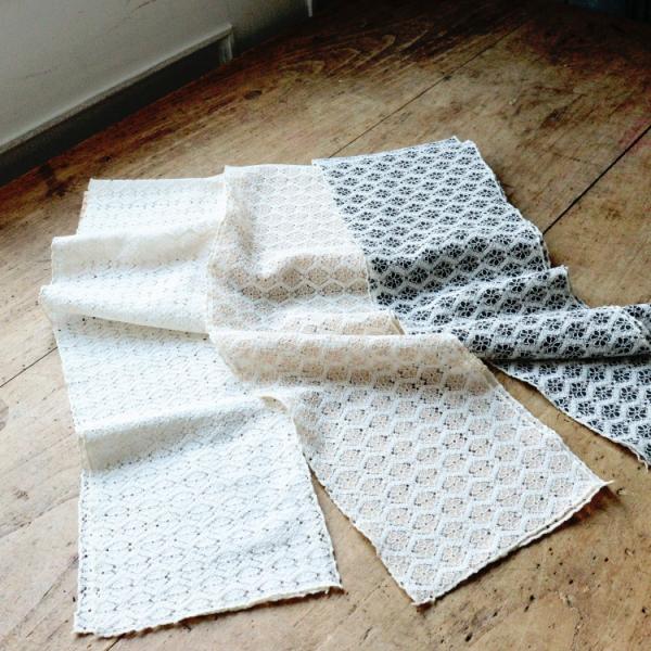 半衿 レース 半襟 着物 日本製 レトロ アンティーク系 着物 黒 アイボリー ベージュ 袴 振袖 ...