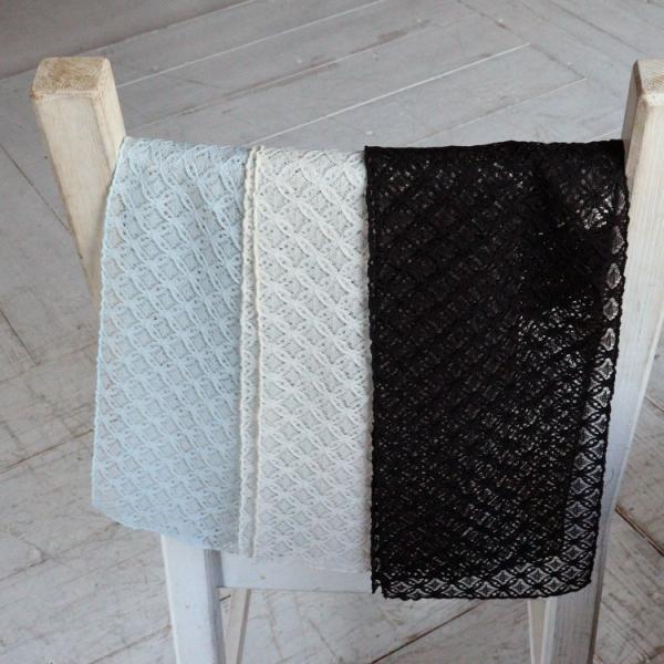 半衿 レース 半襟 着物 日本製 レトロ アンティーク系 着物 黒 アイボリー 水色 七宝 古典 袴...