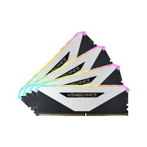 メモリ CORSAIR DDR4-64GB 3200MHz CL16 デスクトップPC用メモリ VENGEANCE RGB RT ホワイト 64GB｜utilityfactory