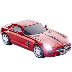 ミニカー・ダイキャストカー サファイアレッド゛ 無線マウス クリックカーマウス Mercedes SLS AMG 660257｜utilityfactory