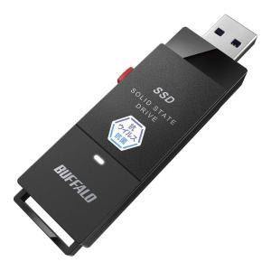 パソコン・周辺機器 バッファロー BUFFALO 抗ウイルス抗菌ポータブルSSD USB3.2(Gen1) TypeA スティック SSDPUTVB250U3B｜utilityfactory