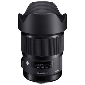 カメラ用レンズ SIGMA 単焦点広角レンズ 20mm F1.4 DG HSM SONY-Eマウント用 ミラーレス(フルサイズ)専用｜utilityfactory