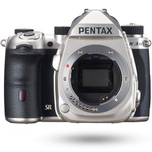 デジタル一眼レフカメラ PENTAX K-3 Mark III ボディ シルバー APS-Cデジタル一眼レフカメラ 視野率100%・約1.05倍光学ファインダ｜utilityfactory