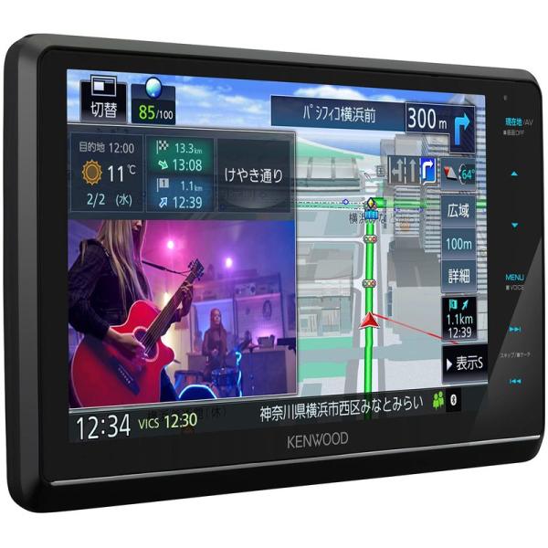 オーディオ一体型ナビ 彩速 カーナビ ケンウッド 8インチ MDV-S809F フローティングモデル...