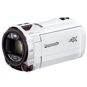 ビデオカメラ パナソニック 4K 64GB 光学20倍ズーム ピュアホワイト HC-VX992MS-W