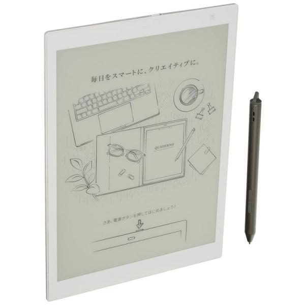 フレキシブル電子ペーパー 公式富士通 10.3型フレキシブル電子ペーパー QUADERNO A5サイ...