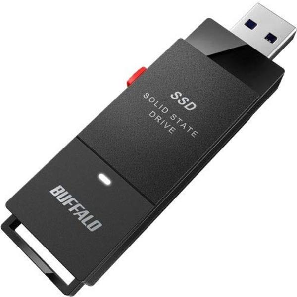 外付SSD バッファロー SSD-PUT500U3-BKA ［TV対応 PC向USB3.2(Gen1...