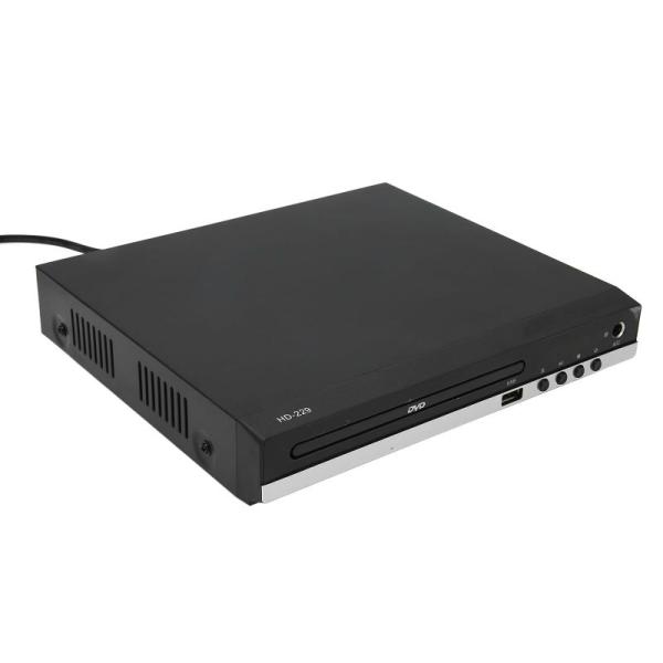 ミニ HD DVD プレーヤー HDMI、リモコン付きテレビ用 1080P USB CD DVD プ...