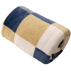 アクア(AQUA) mofua(モフア)布団を包める毛布 プレミアムマイクロファイバー Heatwarm発熱 +2℃ タイプ シングル チェ