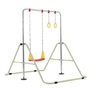 Freeberty 鉄棒 室内 屋外 折りたたみ 高さ調節可能 鉄棒ブランコ バスケットボール 子供用 キッズ こども 鉄棒練