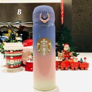 スターバ 水筒 ボトル 桜 500ml 保冷保...の詳細画像2
