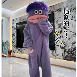 着ぐるみパジャマ 連体服 フランネル ハンギョ...の詳細画像2