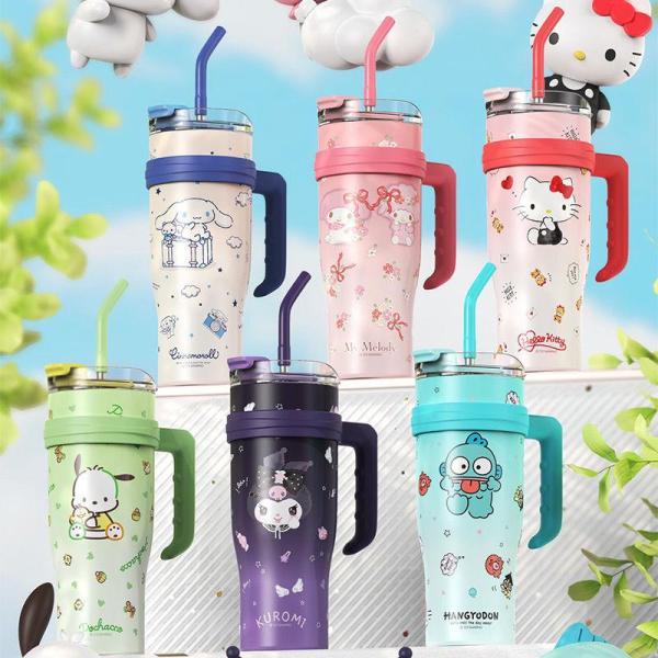1200ml ハンギョドン クロミちゃん マイメロ シナモン 猫柄ちゃん シナモン ポチャッコ 魔法...