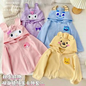 マイメロディ クロミ キッズ服 子供 コート ...の詳細画像5