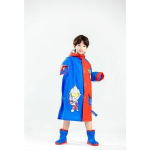 ウルトラマン レインコート 自転車 雨合羽 カ...の詳細画像1