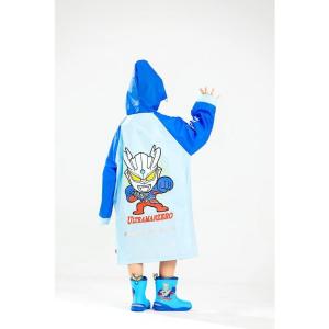 ウルトラマン レインコート 自転車 雨合羽 カ...の詳細画像5