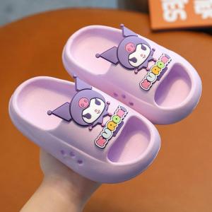 シナモロール クロミ プリン スリッパ キッズ...の詳細画像1