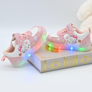 キティちゃん スニーカー 光る靴 子供靴 ウォ...の詳細画像5