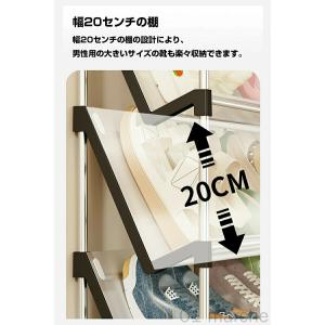 シューズラック 斜め置き 省スペース設計 超薄...の詳細画像4