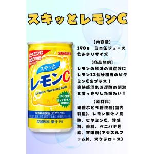 炭酸飲料 缶ジュース190g 4種×7本(計2...の詳細画像3