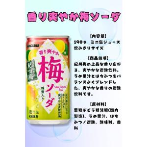 炭酸飲料 缶ジュース190g 4種×7本(計2...の詳細画像4