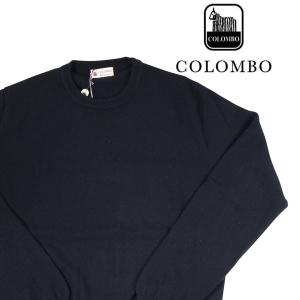 COLOMBO（コロンボ） 丸首セーター MA01608 ネイビー 52 19223nv 【W19236】｜utsubostock