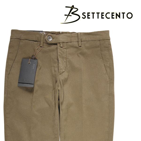 B SETTECENTO （ビーセッテチェント） パンツ 6033 カーキ 38 21342kh 【...
