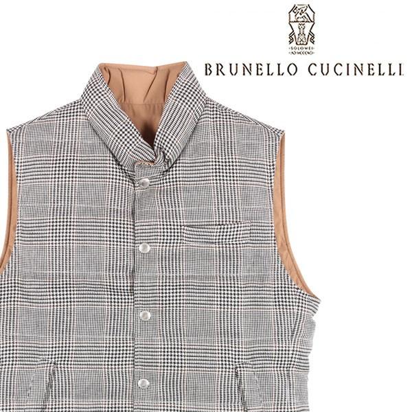 BRUNELLO CUCINELLI（ブルネロクチネリ） ダウンベスト MD4641700 ブラウン...