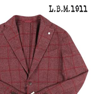 L.B.M.1911（エルビーエム） ジャケット 2888 ワインレッド 48 22436 【W22437】｜utsubostock