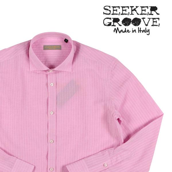 SEEKER GROOVE （シーカーグルーブ） 長袖シャツ 431/B ピンク XL 22701p...