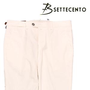 B SETTECENTO（ビーセッテチェント） パンツ MH740C-7032 ホワイト 32 22893wh 【S22894】｜utsubostock