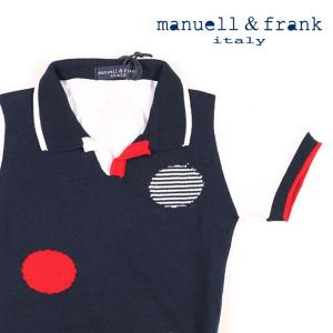 manuell&frank（マニュエル アンド フランク） 半袖ポロシャツ（子供服） MF7092B ネイビー 26 22965 【S22966】｜utsubostock
