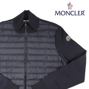 MONCLER（モンクレール） ブルゾン CARDIGAN TRICOT ネイビー L 23204 【A23204】｜utsubostock