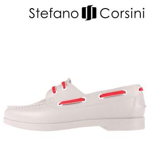 Stefano Corsini（ステファノ・コルシーニ） レインシューズ YACHTMAN ライトグレー 44 23950lgy 【A23958】｜utsubostock